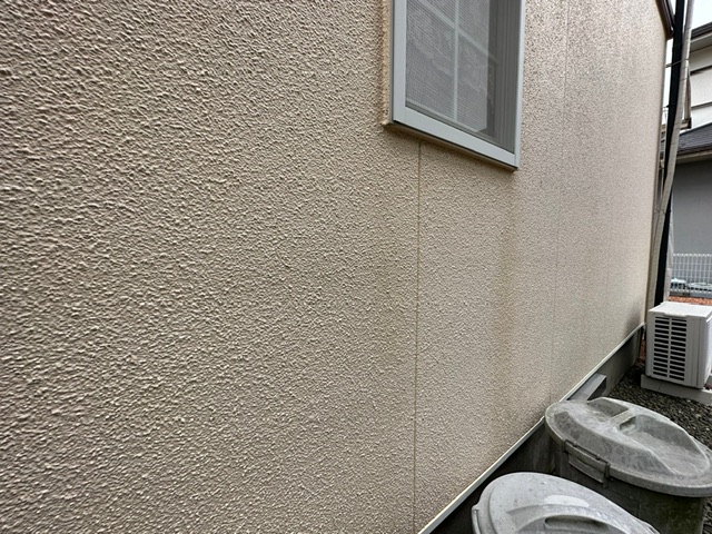 基山町M様の外壁の色あせ・カビとコケの発生