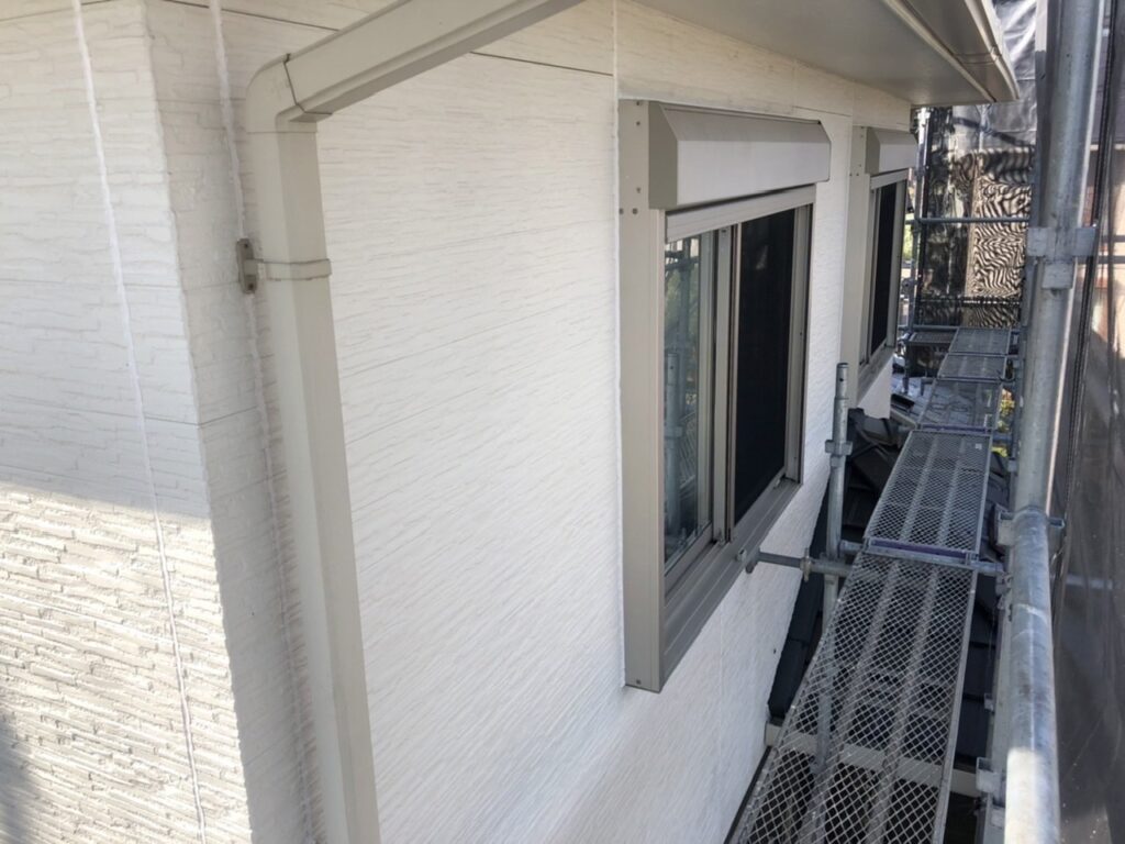 佐賀県神崎郡K様邸の外壁の高圧洗浄完了