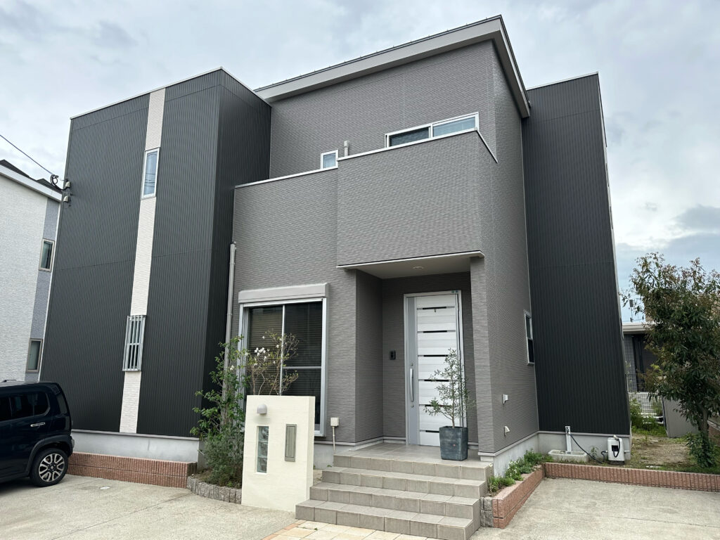 久留米市安武町N様邸の施工後の外観③
