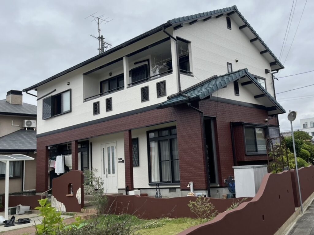 福岡県柳川市筑紫町K様邸の施工後の外観