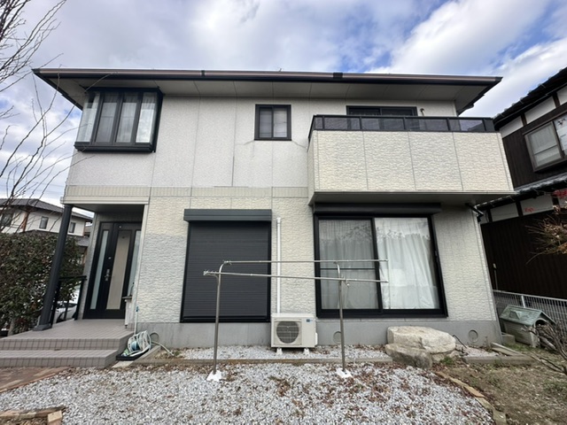 みやき町のU様邸の施工前の外観