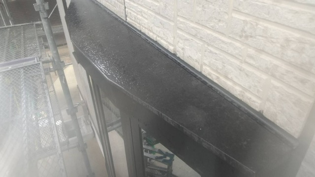 久留米市三潴町のT様邸の庇