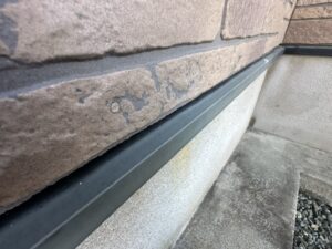 久留米市大善寺町K様邸の水切り