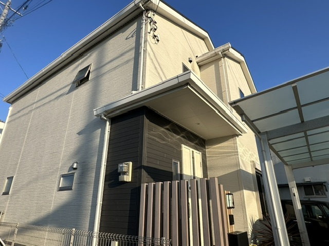 久留米市梅満町のU様邸の施工前の外観