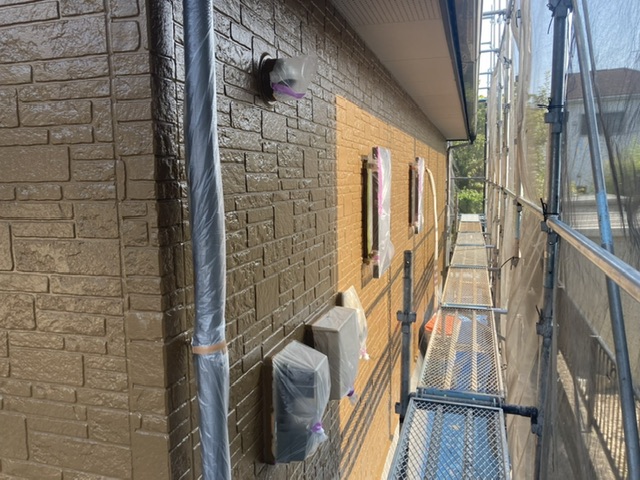 久留米市大善寺町K様邸の中塗り完了②