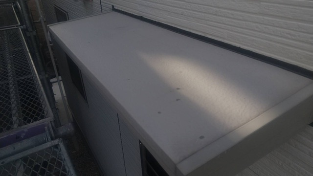 久留米市梅満町U様邸宅の庇