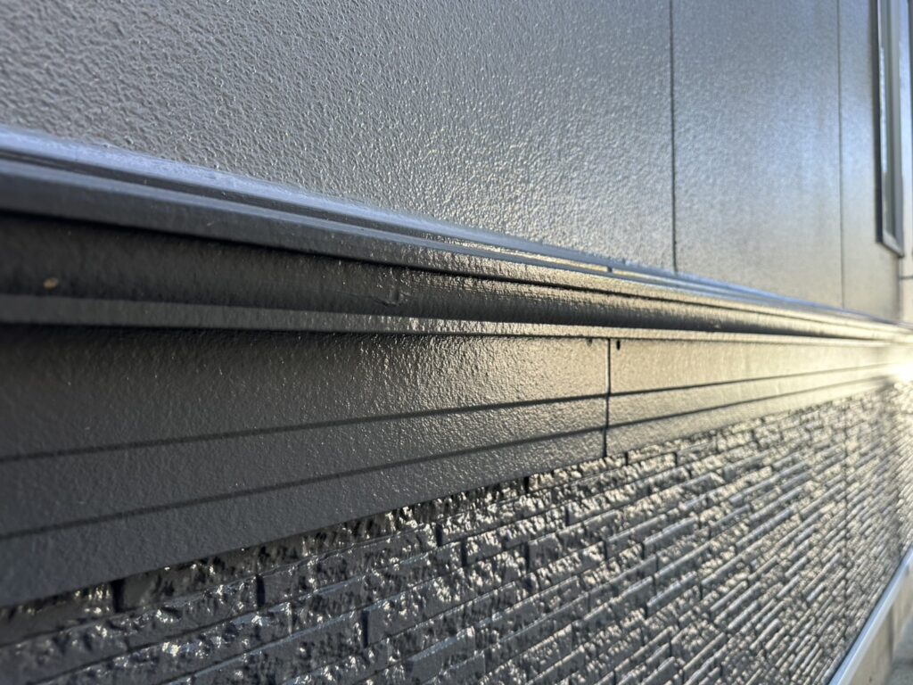 小郡市美鈴が丘M様邸の施工後の帯板