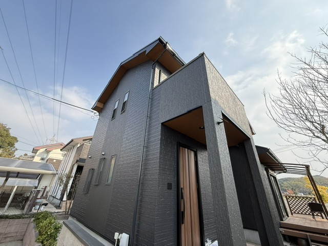 久留米市野中町のM様邸の施工後の外観