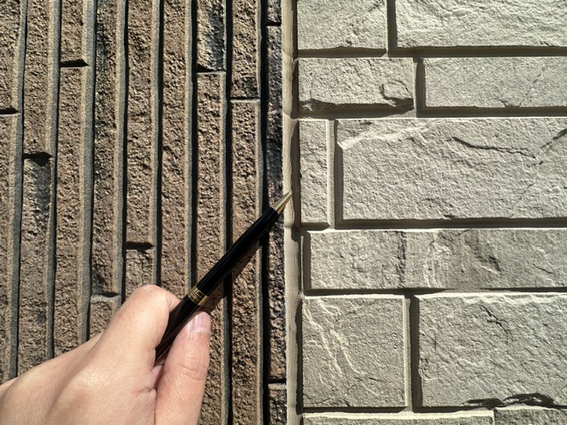 福岡県久留米市野中町M様邸の目地シーリングの割れ・切れ