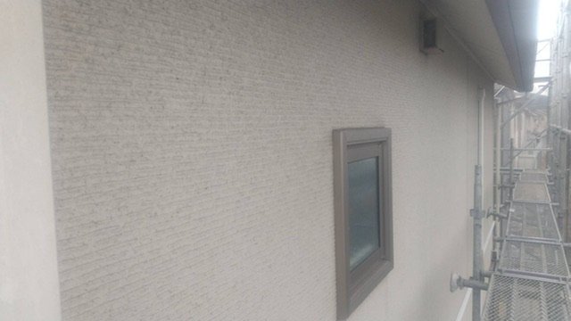 久留米市T様邸の外壁の高圧洗浄前