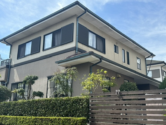 佐賀県三養基郡基山町T様邸の施工前の外観2