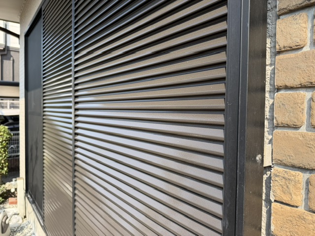 佐賀県三養基郡基山町T様邸の施工後の雨戸
