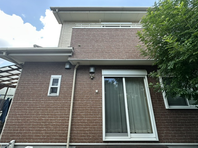 佐賀県鳥栖市古野町S様邸の外壁の色あせ