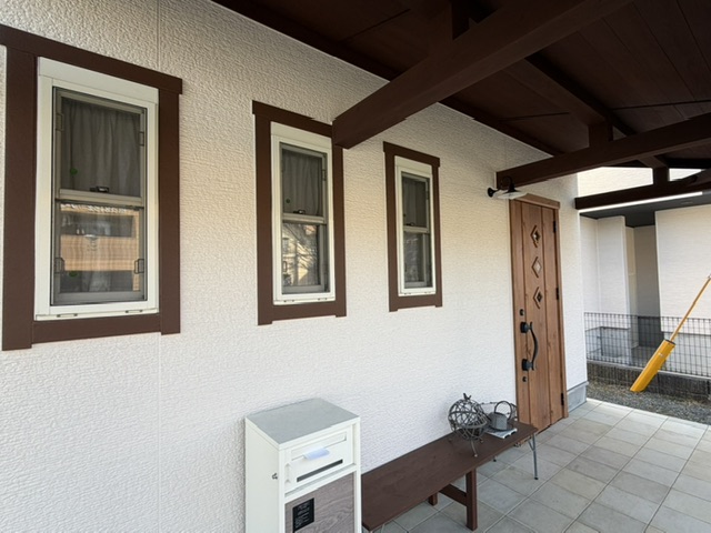 佐賀県鳥栖市-外壁塗装・屋根塗装-施工後の外観4-M様邸