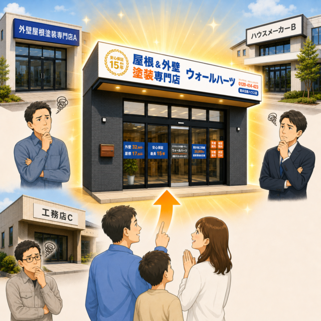 ウォールハーツが選ばれている理由