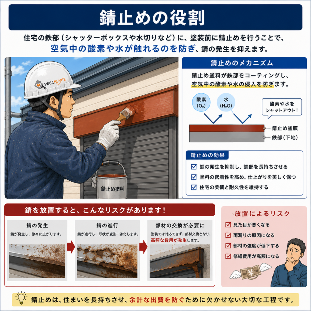 錆止めの役割
