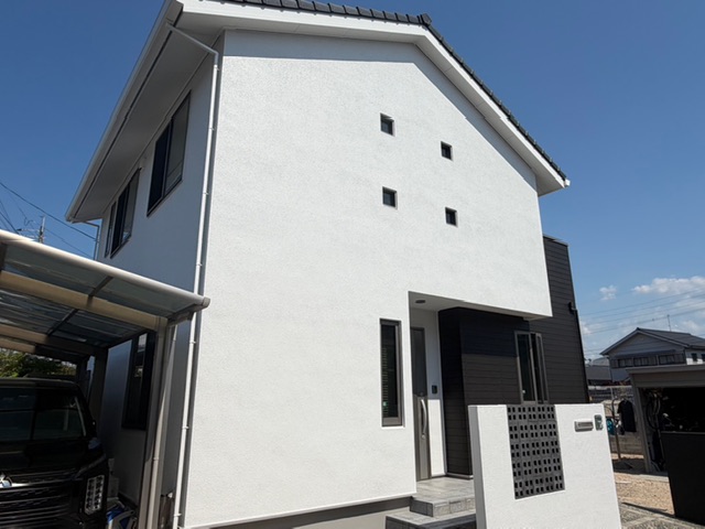 福岡県久留米市-外壁塗装-施工後の外観4-Y様邸