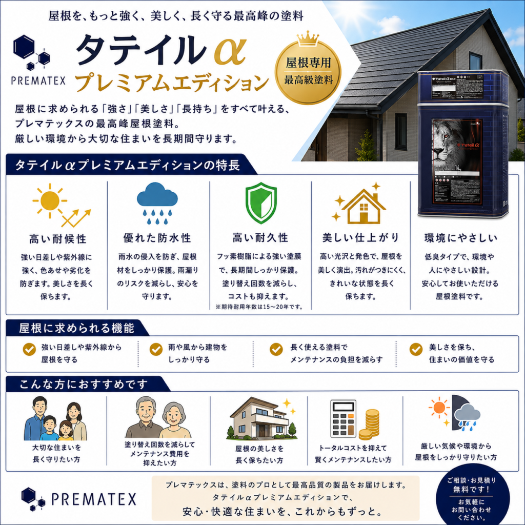 タテイルαプレミアムエディション