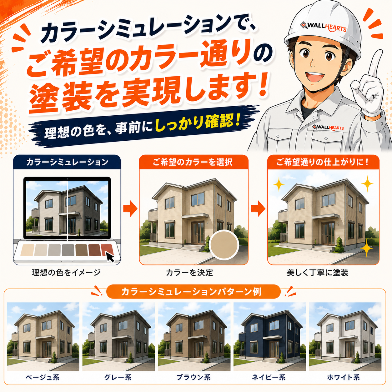 カラーシミュレーション