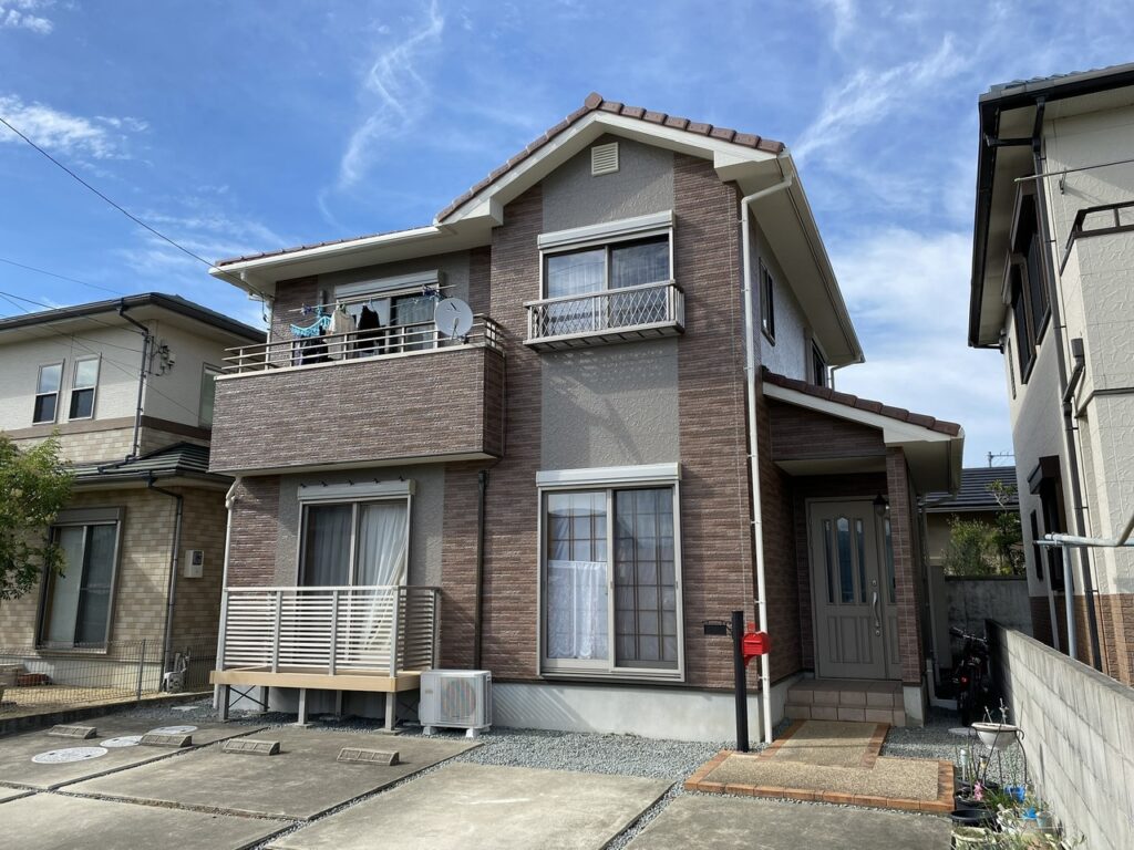 筑後市T様邸の施工後の外観