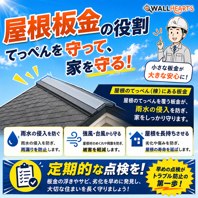 屋根板金の役割