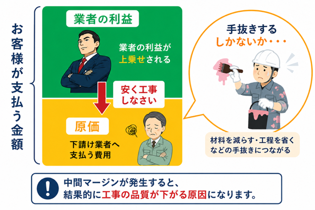 手抜き工事が起こる原因