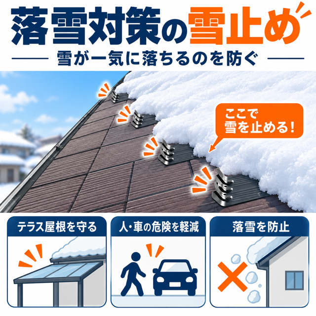 雪止めの役割と効果